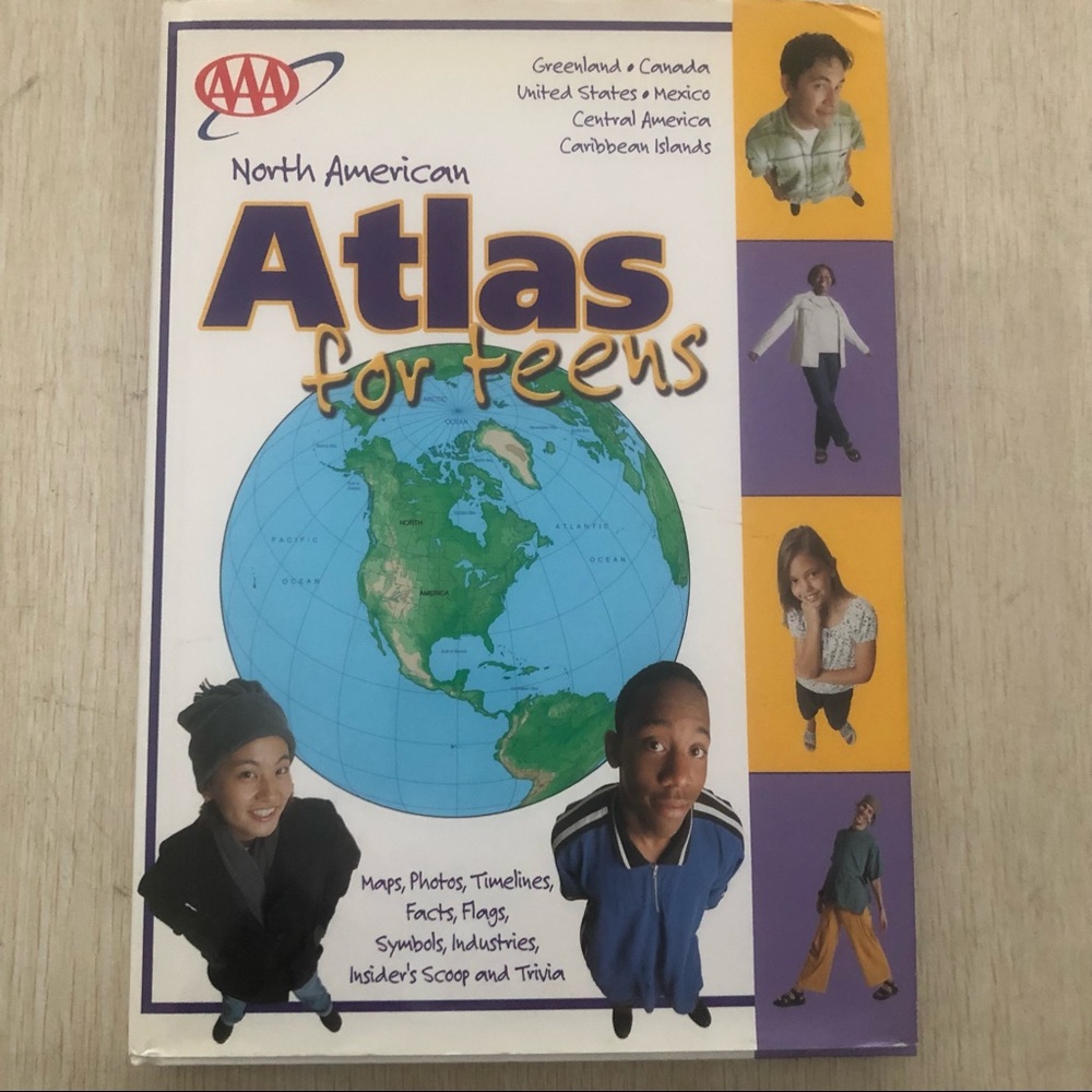 📕 North America Atlas for Teens